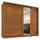 Ver imagem 1 de Guarda Roupa Casal 2 Portas de Correr com Espelho Imperio 272 cm Cinamomo Zanz