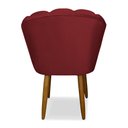Ver imagem 3 de Cadeira de Jantar Moderna Flor - Balaqui Decor Cor:vermelho