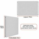 Ver imagem 2 de Cabeceira para Cama Box Queen 178cm Almeria Linho Bege - Sallar Home