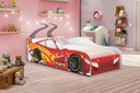 Ver imagem 4 de Cama Carro Kaboom Vermelho Solteiro Com Colchão
