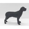 Objeto Decorativo Mastif Preto Bugingaria - 1