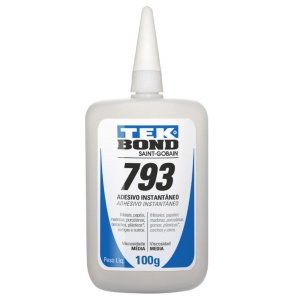 Adesivo Instantaneo 793 Tekbond 100g Bico Antientupimento - Única Único