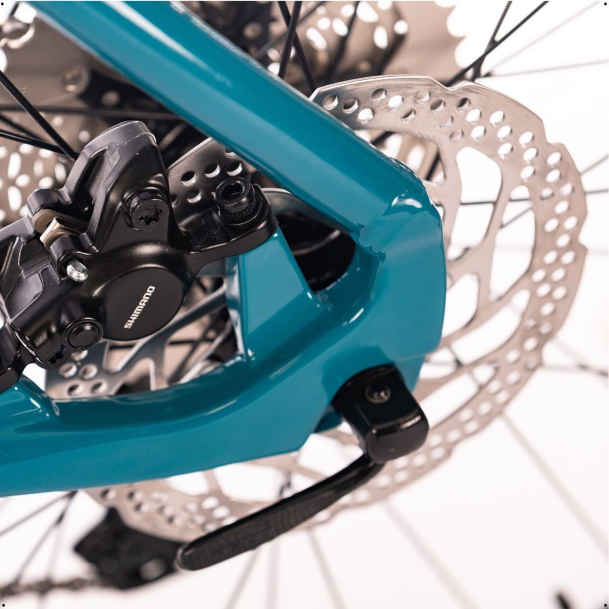Bicicleta Mtb Aro 29 Sense Rock Evo 2023 Shimano Deore 2x10 Velocidades:Azul/Preto/17/Unissex - 2