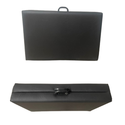 Maca Dobrável Maleta Portátil Massagem + Mocho + Ring Light - 4