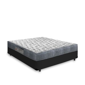 Cama Box com Colchão de Espuma D33 Ortobom Iso 100 Casal 138cm