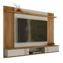 Ver imagem 1 de Painel Tv 70 Pol e Bancada Suspensa 180cm Yany Off/nature Z49 - Mpozenato