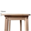 Ver imagem 5 de Kit 2 Bancos Alto de Cozinha Área de Lazer Bar Madeira