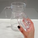 Ver imagem 5 de Jarra de Vidro 1,6L Transparente 20x10x10cm Água Suco Chá Bebidas Mesa Detox