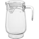 Ver imagem 1 de Jarra Água Suco Tampa Acrilico Vidro 1,6l 20x10 Transparente