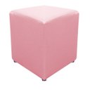 Ver imagem 7 de kit Poltrona Catar e Puff Dado Suede Rosa Bebê - ADJ Decor
