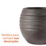 Jogo Vasos 3 Tamanhos Canela Preto Terrano - 4