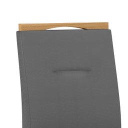 Kit 02 Cadeiras para Mesa de Jantar Estofada Lectus Luxo -new Ceval - 3