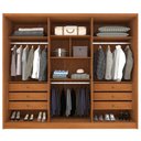Ver imagem 4 de Guarda Roupa Casal 100% MDF 6 Portas 6 Gavetas Realeza s/ Espelho s/ Pés - Tcil Cinamomo