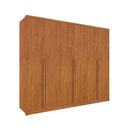Ver imagem 1 de Guarda Roupa Casal 100% MDF 6 Portas 6 Gavetas Realeza s/ Espelho s/ Pés - Tcil Cinamomo