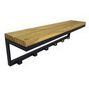 Ver imagem 4 de Cabideiro Strassis Design Sd-5005 Preto