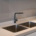 Ver imagem 3 de Torneira Cozinha Monocomando, Metal Nobre, Bico Extensor Acabamento: Premium; Cor: Preta