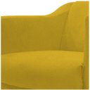Ver imagem 7 de Kit 2 Poltronas Decorativas Catar Suede Amarelo - Adj Decor