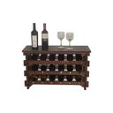 Ver imagem 3 de Adega para Vinho 18 Garrafas Cor Imbuia C06