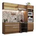 Ver imagem 3 de Armário de Cozinha Completa 270cm Rustic Glamy Madesa 12