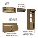 Ver imagem 5 de Armário de Cozinha Completa 270cm Rustic Glamy Madesa 12