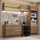 Ver imagem 1 de Armário de Cozinha Completa 270cm Rustic Glamy Madesa 12