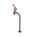 Ver imagem 2 de Kit Banheiro Lavatório Cobre Fosco Torneira Mesa + Válvula Click + Sifão Metal Completo Luxo