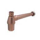 Ver imagem 4 de Kit Banheiro Lavatório Cobre Fosco Torneira Mesa + Válvula Click + Sifão Metal Completo Luxo