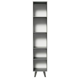Paneleiro Armário de Cozinha 40 cm 2 Portas Cinza Nice Madesa - 7