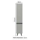 Ver imagem 3 de Paneleiro 40cm 2 Portas com Pés Nice Madesa
