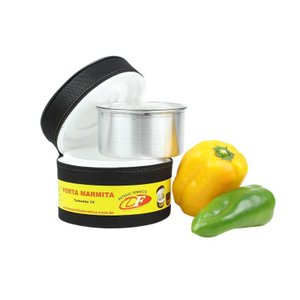 Marmita Térmica Redonda Nº14 Pequena Revestida com Ziper