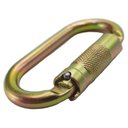 Ver imagem 3 de Mosquetão Sideup Aço Oval Automático Tripla Trava 23kn Keylock Ce Nbr