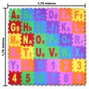 Ver imagem 2 de Tapete Eva Alfabeto Numeral Educativo Colorido 36 Peça