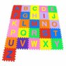 Tapete Eva 26 Peças Educativo Alfabeto Montável - 1