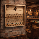 Ver imagem 1 de Abridor de Garrafas Decorativo em Madeira – Estilo Rústico