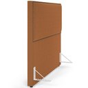 Ver imagem 6 de Cabeceira Box Casal King Com Tachas 195 cm Vicenza L02 Bouclê Terracota - Lyam Decor