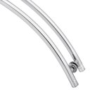 Ver imagem 2 de Puxador Tubular 1" Porta Madeira ou Vidro Curvo Alumínio Cromado Loja da Indústria 500mm x 400mm