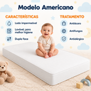 Ver imagem 5 de Colchão de Berço Impermeável D18 Branco 130CMX70CMX10CM