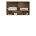 Ver imagem 3 de Módulo Aéreo para Cama de Casal Mdf Altezza Clean Belmax:freijó