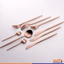 Ver imagem 6 de Faqueiro Aço Inox Super Luxo 24 Peças Rose/nude - Wp Connect Rose/nude Aço Inox