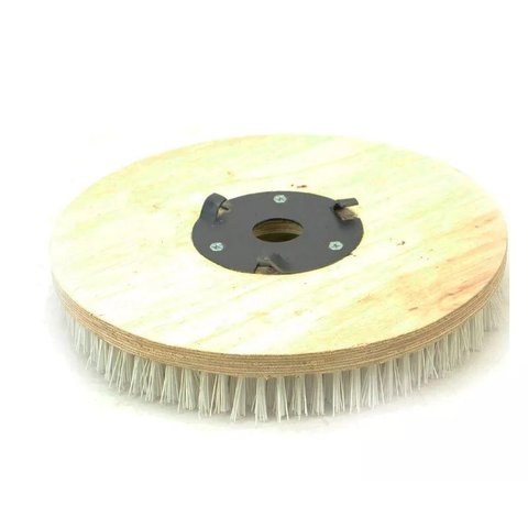 Escova Para CARPETES E TAPETES 410 mm COM Flange Para Enceradeiras CLEANER. Allclean e Bandeirantes