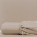 Ver imagem 3 de Jogo de Lençol Casal 3 Peças 400 Fios C/ Elástico Hotel:avelã