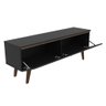 Rack para Tv até 55 Polegadas Madesa Le Mans com 2 Portas - Preto/rustic - 5