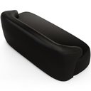 Ver imagem 7 de Sofá 2 Lugares Curvo Orgânico para Sala Living 150cm Barolo L06 Couro Preto - Lyam Decor