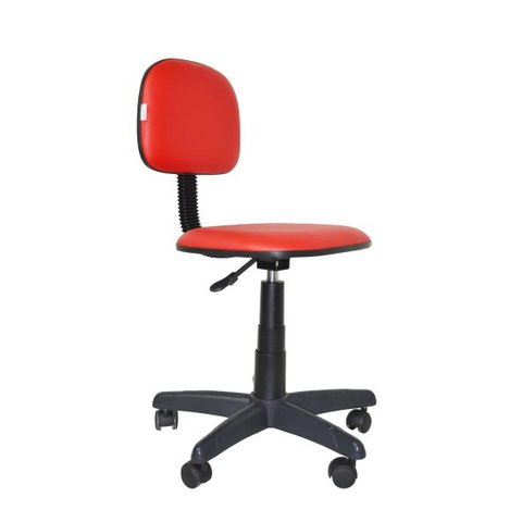Cadeira Secretaria Giratoria Polo - Couro SinteticoCorano - Vermelho
