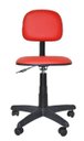 Ver imagem 2 de Cadeira Secretaria Giratoria Polo - Couro SinteticoCorano - Vermelho
