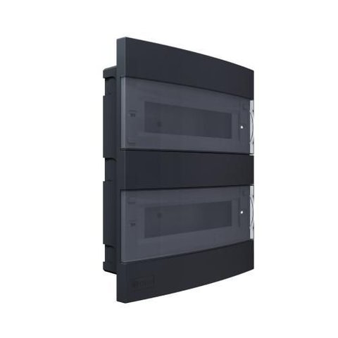 Cd de Embutir para Disjuntor 28 Din 24 Ul Preto Bet Plastico