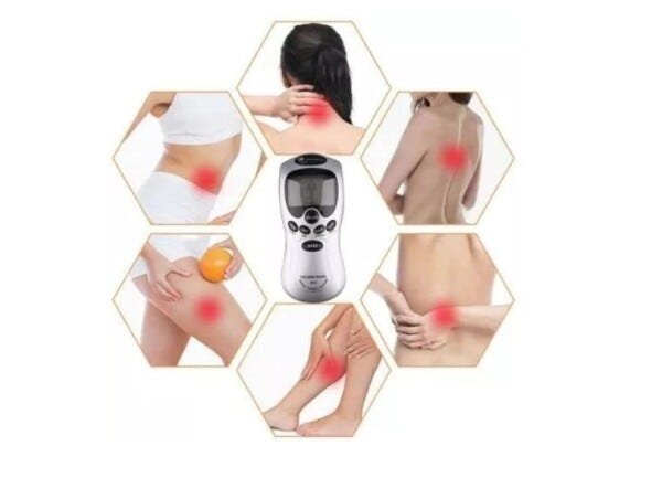 Kit Eletroestimulador Fisioterapia + Massageador Cervical - 6