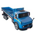 Ver imagem 4 de Caminhão Mb 1113 Frente Redonda Carroceria Madeira Miniatura - Azul