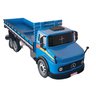 Caminhão Mb 1113 Frente Redonda Carroceria Madeira Miniatura - Azul - 4