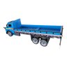 Caminhão Mb 1113 Frente Redonda Carroceria Madeira Miniatura - Azul - 10